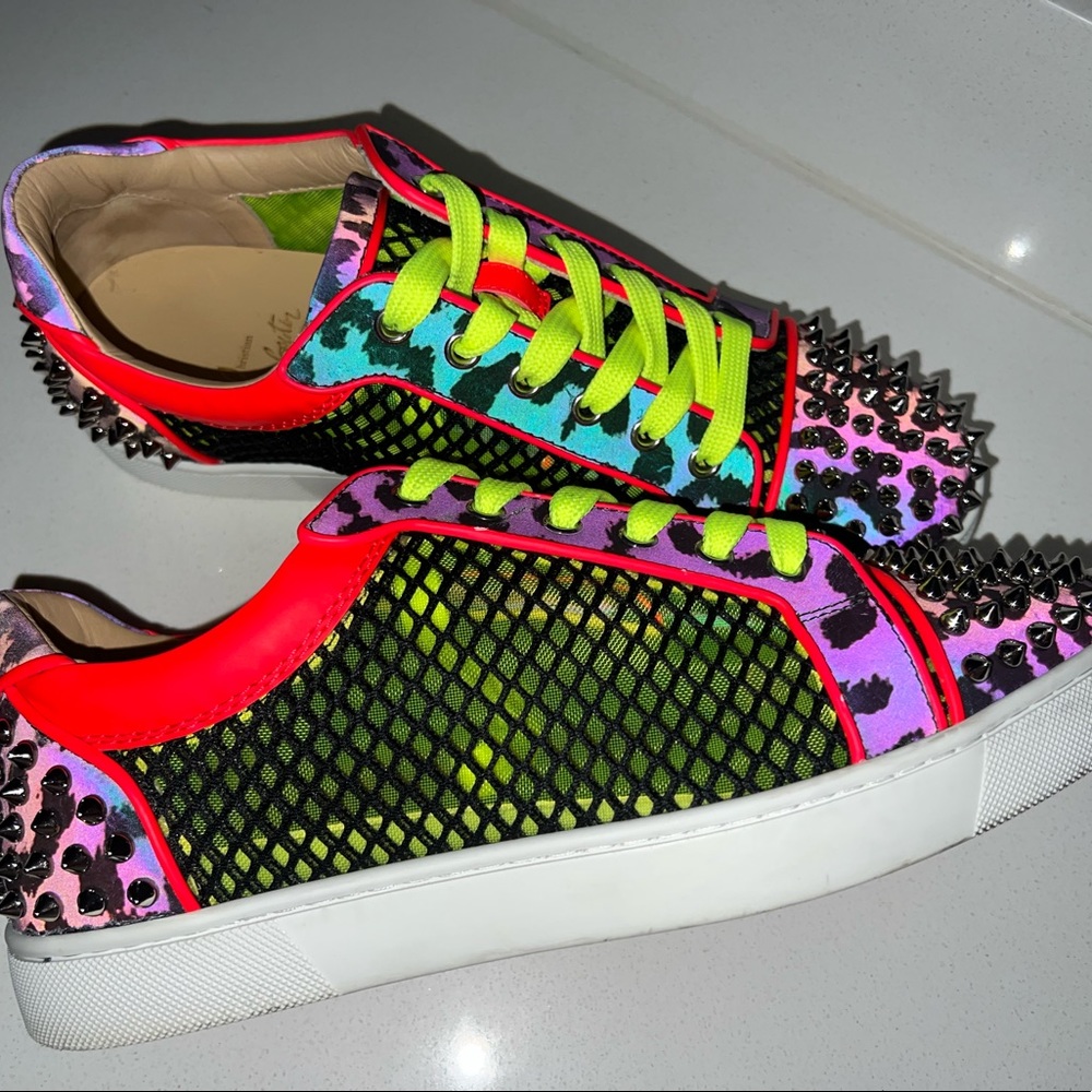 *****AUTHENTIC LIMITED EDITION *****Christian Louboutin Seavaste 2 nylon reflex.